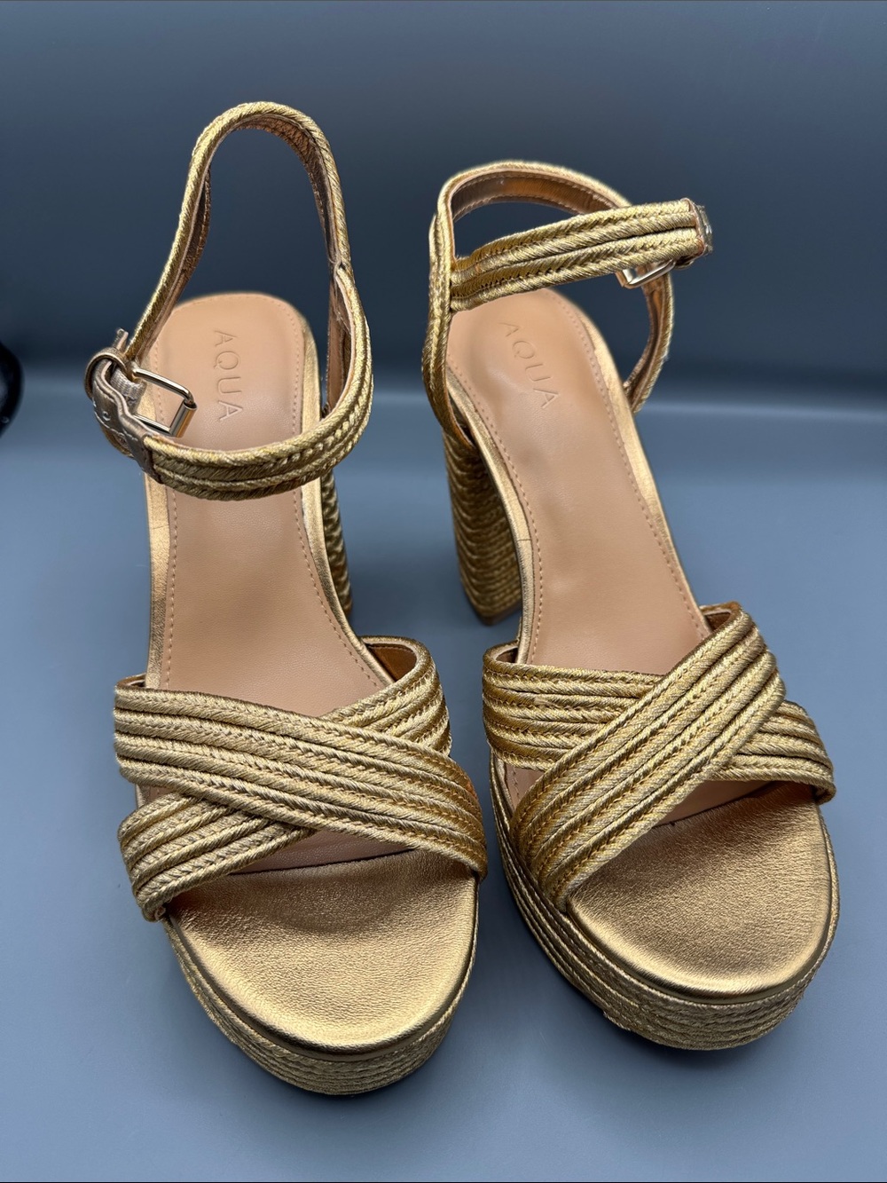 Aqua Women's Grace Platform Sandals